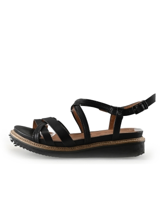 No Stress Sandalen Zwart 332603
 Maat 38
 