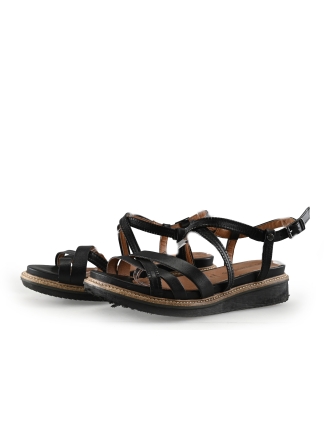 No Stress Sandalen Zwart 332603
 Maat 38
 