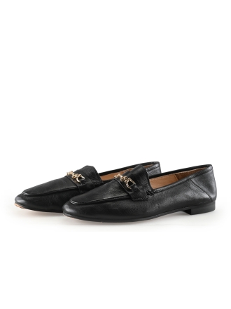 Manfield Loafers Zwart 332625
 Maat 39
 