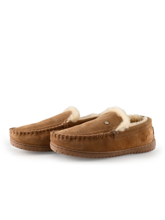 Warmbat Pantoffels Cognac 332630
 Maat 44
 