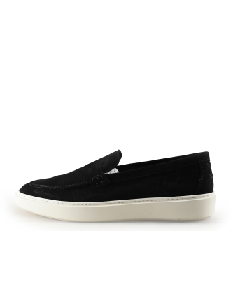 Manfield Loafers Zwart 332632
 Maat 43
 
