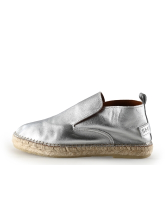 Shabbies Amsterdam Espadrilles Zilver 332638
 Maat 38
 