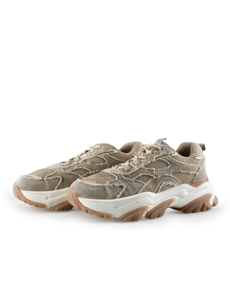 Poelman Sneakers Beige 332661
 Maat 41
 