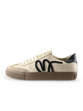 Manfield Sneakers Beige 332702
 Maat 41
 