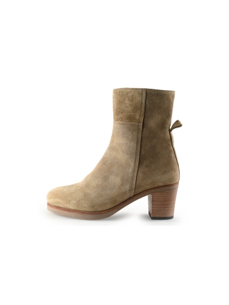 Shabbies Amsterdam Enkellaarzen Beige 332748
 Maat 39
 