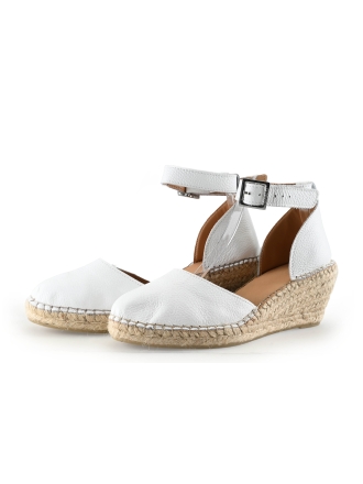 Manfield Espadrilles Wit 332752
 Maat 41
 