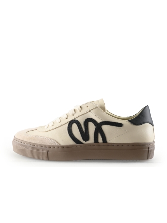 Manfield Sneakers Beige 332819
 Maat 37
 