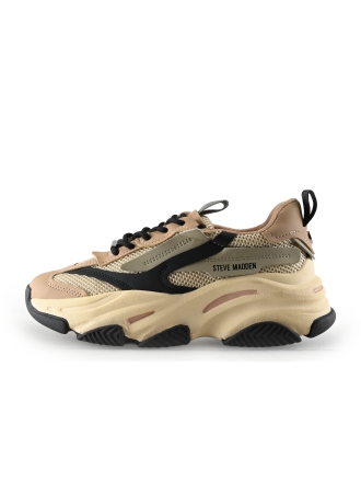 Steve Madden Sneakers Beige 332898
 Maat 36
 