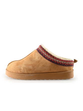 Nelson Pantoffels Cognac 332938
 Maat 39
 