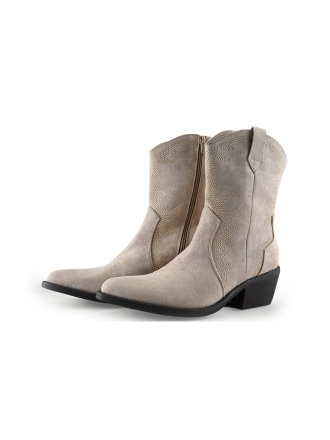Ann Rocks Cowboy laarzen Beige 333019
 Maat 41
 