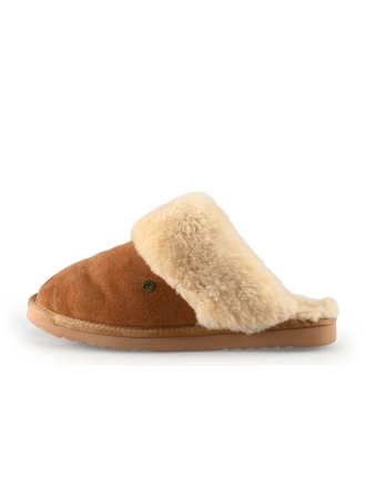 Warmbat Pantoffels Cognac 333092
 Maat 41
 