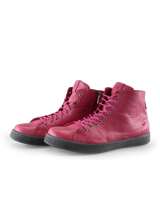 Andrea Conti Hoge sneakers Roze 333567
 Maat 40
 