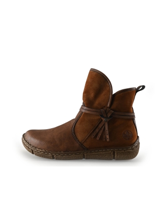 Rieker Enkellaarzen Bruin 333662
 Maat 39
 