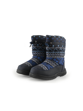 Snow fun Snowboots Blauw 333704
 Maat 35
 