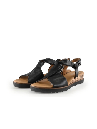 Gabor Sandalen Zwart 333893
 Maat 40
 