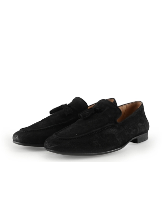 Manfield Loafers Zwart 333923
 Maat 42
 