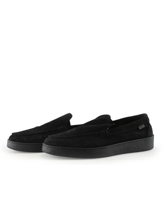 Manfield Loafers Zwart 333959
 Maat 45
 