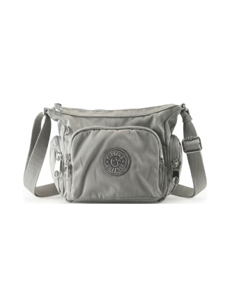Kipling Schoudertas Zilver 334028
 Maat standaard
 