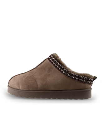 Nelson Pantoffels Bruin 334103
 Maat 40
 