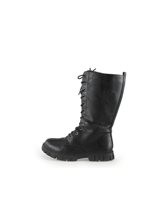 Barbarella Veterboots Zwart 334212
 Maat 36
 