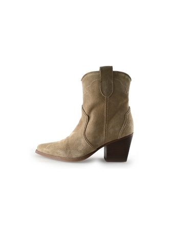 Manfield Cowboy laarzen Beige 334241
 Maat 38
 