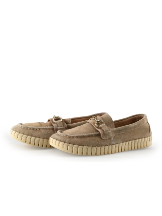 Manfield Loafers Beige 334254
 Maat 39
 