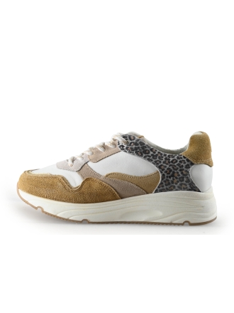 Manfield Sneakers Beige 334301
 Maat 38
 