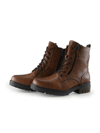 Mustang Veterboots Cognac 334307
 Maat 40
 
