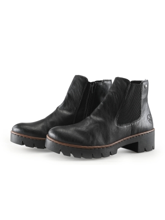 Rieker Chelsea boots Zwart 334403
 Maat 40
 