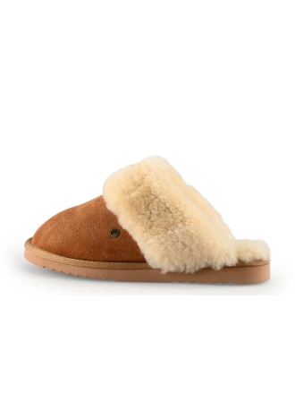 Warmbat Pantoffels Cognac 334483
 Maat 40
 