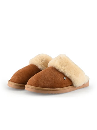 Warmbat Pantoffels Cognac 334483
 Maat 40
 