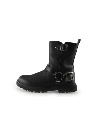 Nelson Biker boots Zwart 334638
 Maat 37
 
