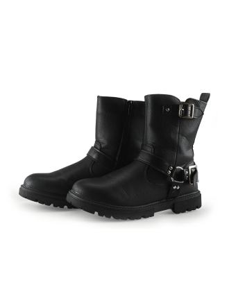 Nelson Biker boots Zwart 334638
 Maat 37
 