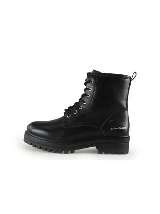Tom Tailor Veterboots Zwart 334876
 Maat 41
 