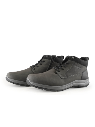 Rieker Enkellaarzen Zwart 334914
 Maat 44
 