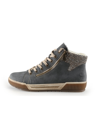 Rieker Veterboots Blauw 334979
 Maat 41
 