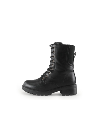 Charmosa Veterboots Zwart 335020
 Maat 37
 