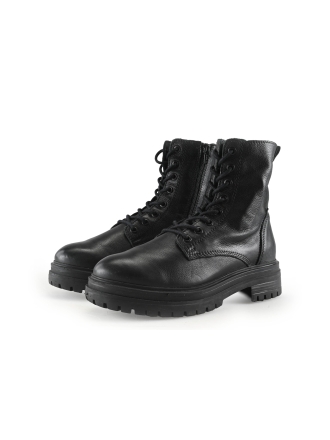 Manfield Veterboots Zwart 335139
 Maat 39
 