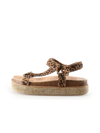 Poelman Espadrilles Bruin 335145
 Maat 39
 