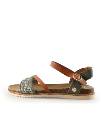 Mustang Sandalen Groen 335179
 Maat 39
 
