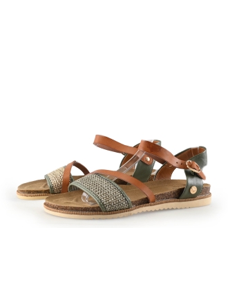 Mustang Sandalen Groen 335179
 Maat 39
 
