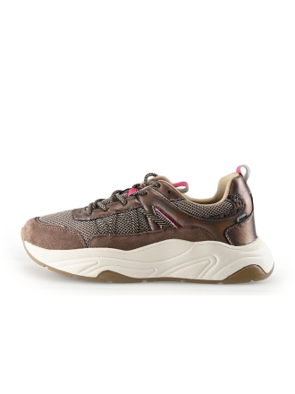 Poelman Sneakers Bruin 335193
 Maat 39
 