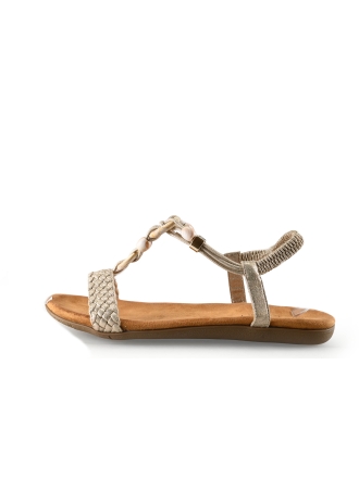 DSTRCT Sandalen Goud 335405
 Maat 42
 