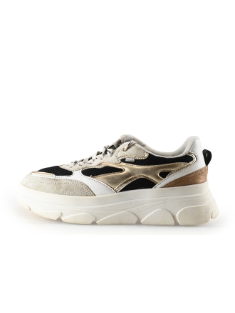 Poelman Sneakers Beige 335417
 Maat 40
 