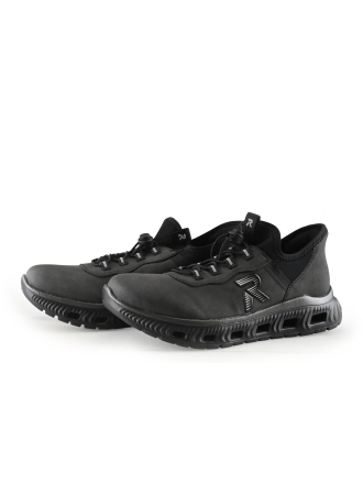 Rieker Sneakers Grijs 335604
 Maat 41
 