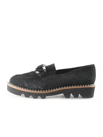 Di Lauro Loafers Zwart 335641
 Maat 38
 