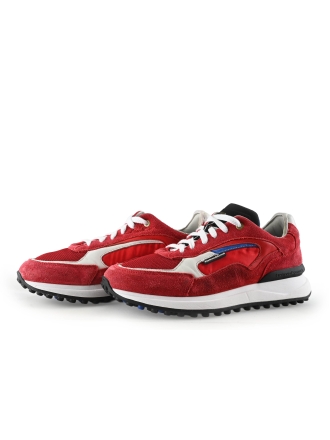 Floris van Bommel Sneakers Rood 335722
 Maat 42
 
