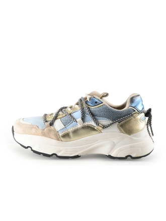 Poelman Sneakers Blauw 335731
 Maat 38
 