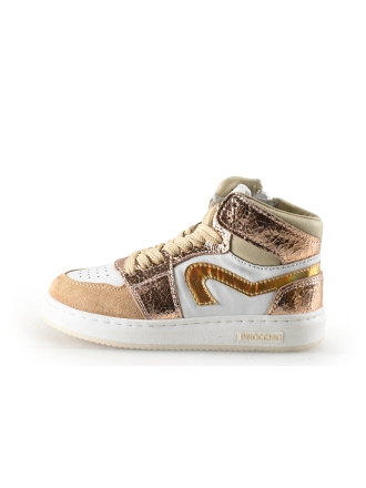 Pinocchio Hoge sneakers Beige 335773
 Maat 25
 