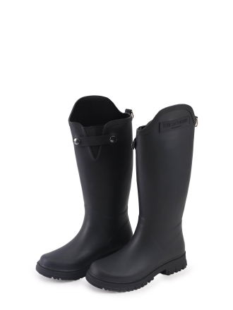 Ilse Jacobsen Regenlaarzen Zwart 335839
 Maat 38
 